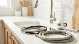 Jak dobrać wąż do baterii kuchennej