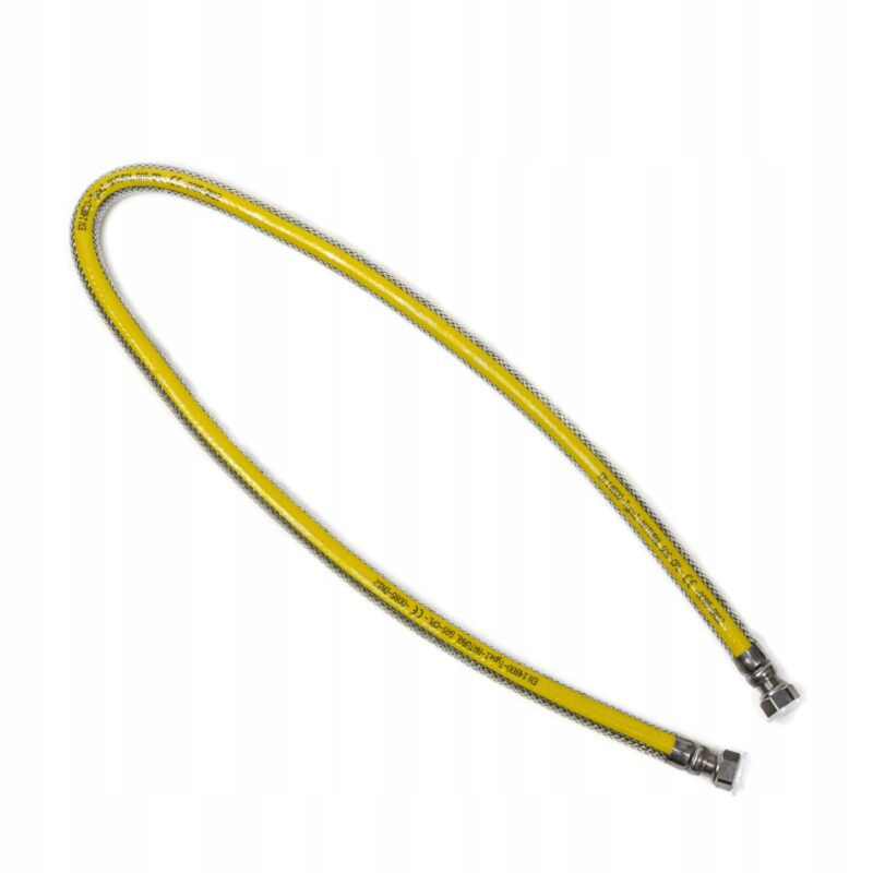 Wąż / przewód gazowy do gazu ziemnego, GW 1/2" x GW 1/2"