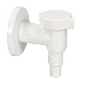 Syfon do pralki natynkowy. 1354 NT Biały - Diamond