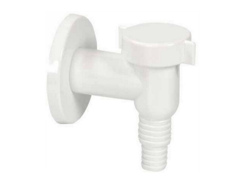 Syfon do pralki natynkowy. 1354 NT Biały - Diamond