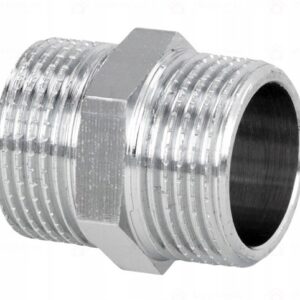 Nypel - złączka chrom 1" x 1"