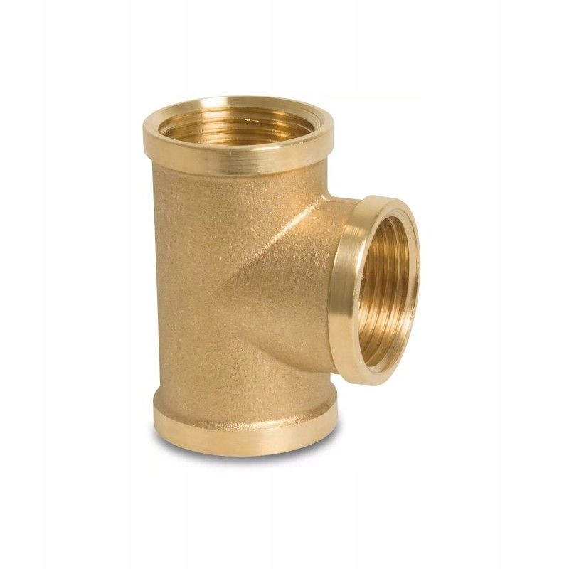 Trójnik, trojak mosiężny 3/4" DN20 GW