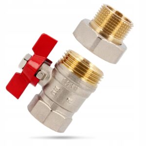 Zawór kurek kulowy Diamond 3/4'' DN20 ze śrubunkiem