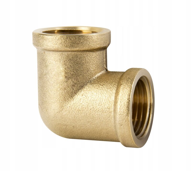 Kolano mosiężne nr6 ww 1/2" mufowe