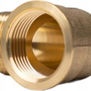 Kolano mosiężne nr7 wz 1" mufowo-nyplowe