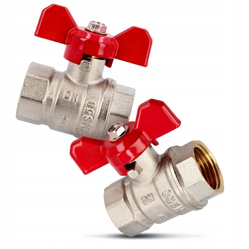 Zawór kurek kulowy Diamond DN15 1/2" Motylek WW