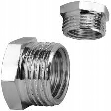 Redukcja CHROM chromowana 1 x 3/4 cala