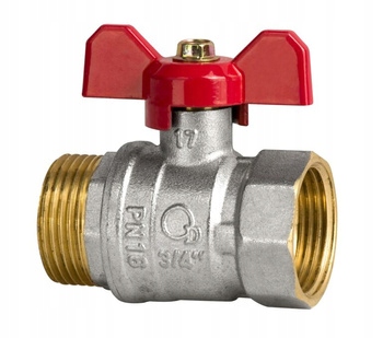 Zawór kulowy Diamond 3/4 cala DN20 Motylek WZ