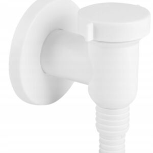 Syfon do pralki natynkowy. 1354 NT Biały - Diamond