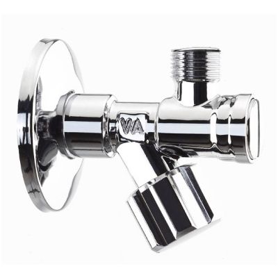 Zawór podumywalkowy, kątowy, grzybkowy z filtrem "VA ALBERTONI 1/2" x 3/8"