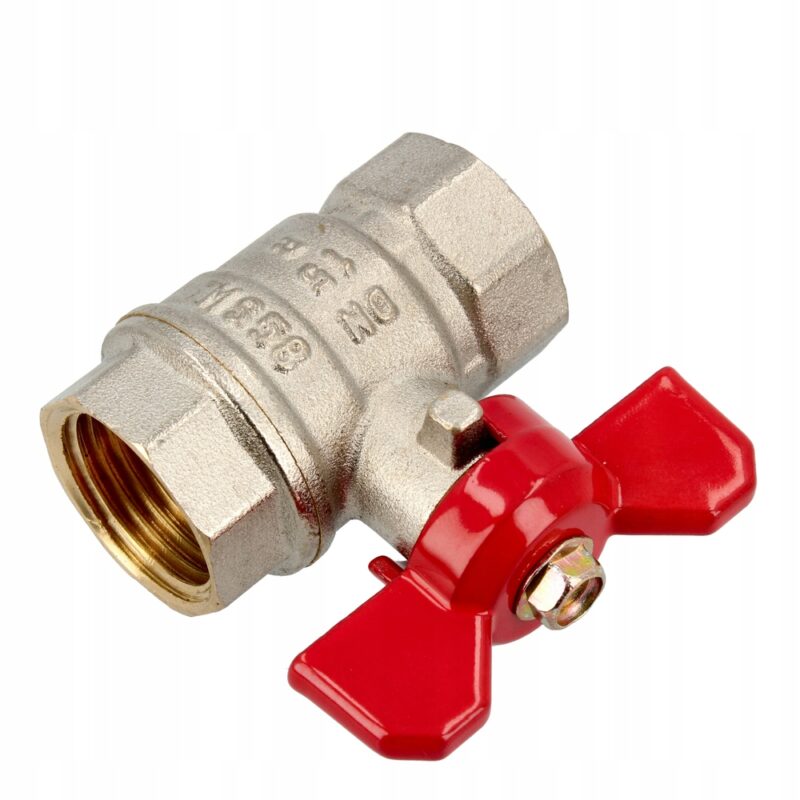 Zawór kurek kulowy Diamond DN15 1/2" Motylek WW