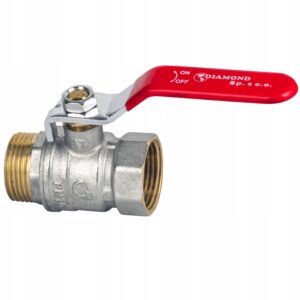 Zawór kulowy Diamond 1/2'' DN15 Rączka WZ