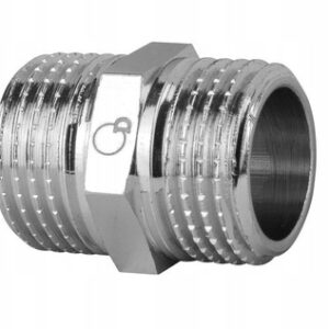 Nypel - złączka chrom 1" x 1"