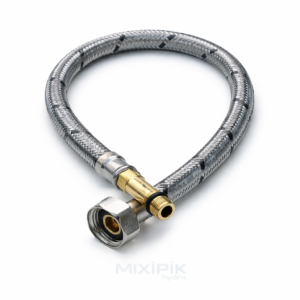 WĄŻ PRZYŁĄCZENIOWY DO BATERII, ANTYBAKTERYJNY, 1/2"x DŁ.KONIEC M10x1