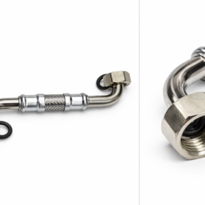 WĄŻ-WĘŻYK w oplocie stalowym DN8, GW KOL. 1/2" -GW KOL. 1/2" TYPU "Z"