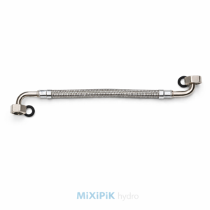 WĄŻ-WĘŻYK w oplocie stalowym DN8, GW KOL. 1/2" -GW KOL. 1/2" TYPU "Z"