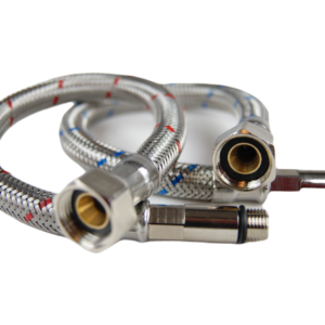 WĘŻYKI PRZYŁĄCZENIOWE DO BATERII Z KOL. 3/8" x DŁ.KONIEC M10x1, 2szt