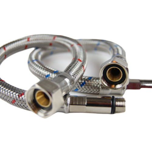 WĘŻYKI PRZYŁĄCZENIOWE DO BATERII Z KOL. 3/8" x DŁ.KONIEC M10x1, 2szt