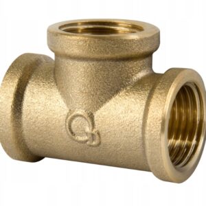 Trójnik, trojak mosiężny 3/4" DN20 GW