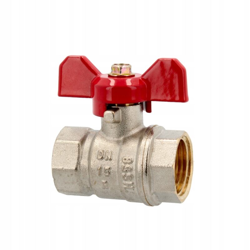 Zawór kurek kulowy Diamond DN15 1/2" Motylek WW