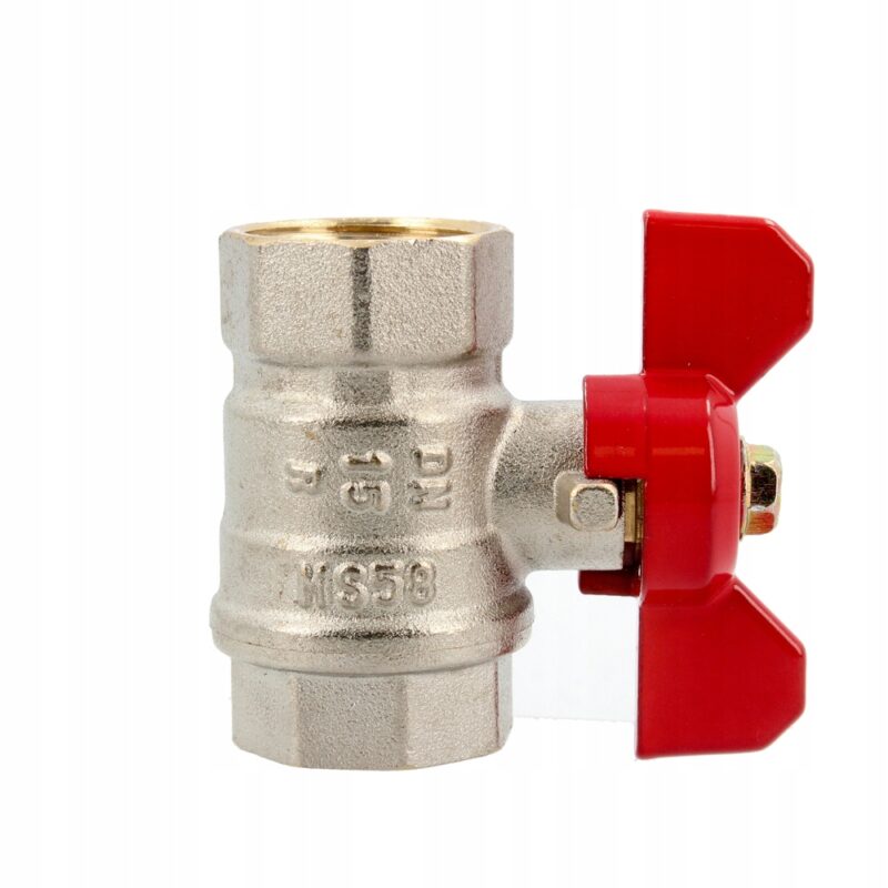 Zawór kurek kulowy Diamond DN15 1/2" Motylek WW