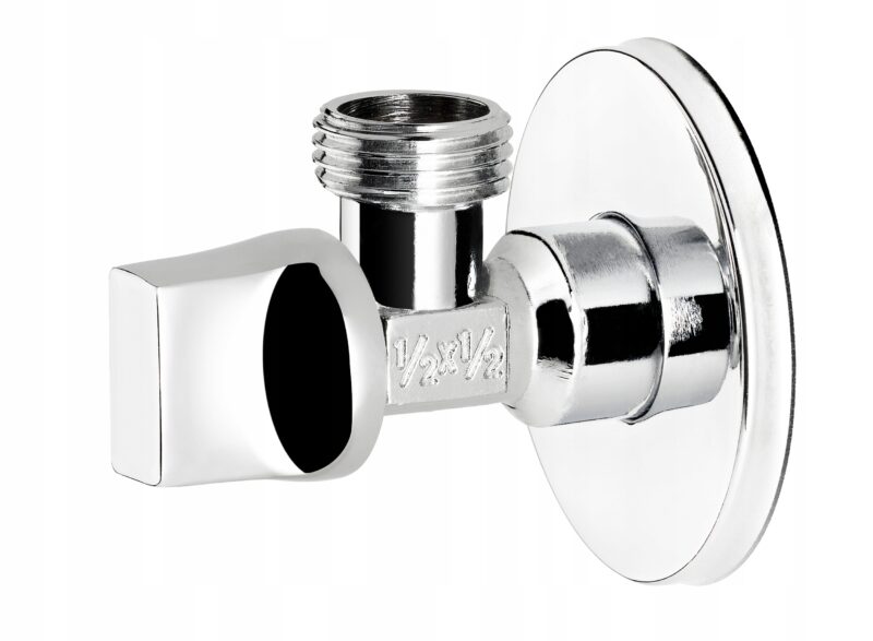 Zawór / kurek kulowy, kątowy ANTYKAMIENNY Diamond 1/2" X 3/8''