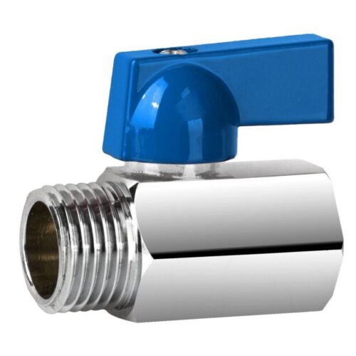 Zawór / kurek kulowy MINI, do inst. wod. i centralnego ogrzewania 1/2''