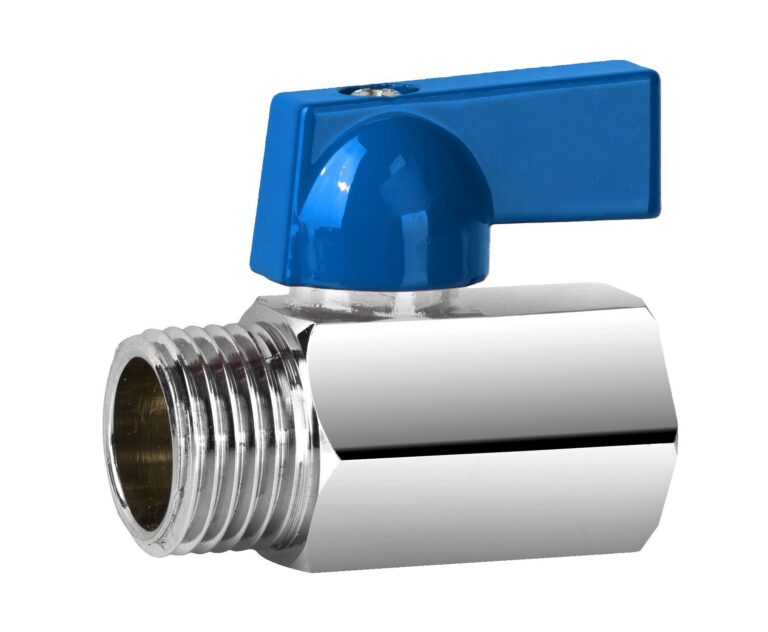 Zawór / kurek kulowy MINI, do inst. wod. i centralnego ogrzewania 1/2''